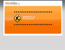 Tablet Screenshot of nudecomics.net